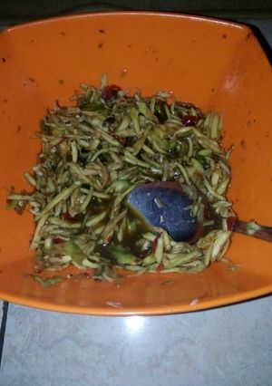 Foto resep Rujak serut mangga