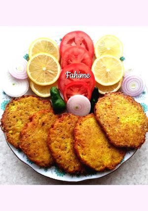 عکسی از دستور کوکو سیب زمینی