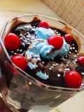 Chocolate cake pudding