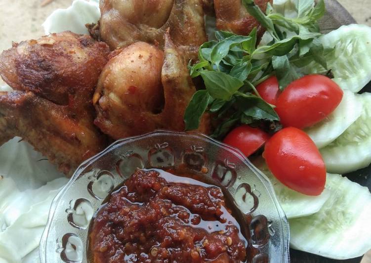 Resep AYam Lalapan Jadi, Bisa Manjain Lidah