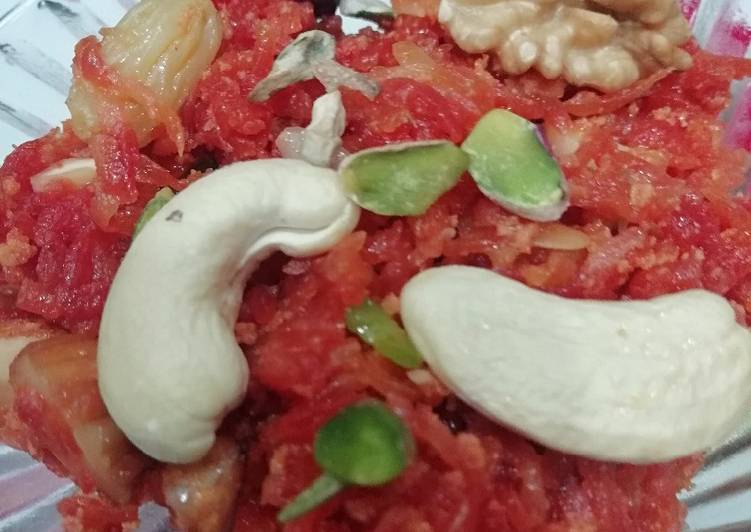 Recipe: at dinner Gajar ka halwa