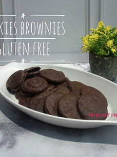 Foto resep Cookies brownies gluten free