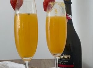 Una foto de Mimosas de maracuyá