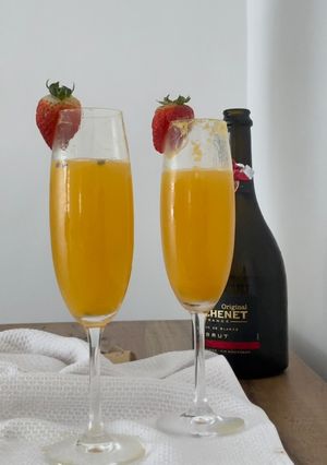 Una foto de Mimosas de maracuyá