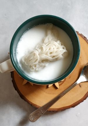 Foto resep Petulo kuah kinca putih