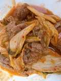 Thịt bò xào kimchi