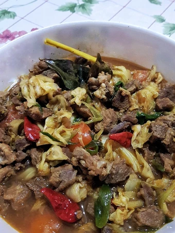 Langkah Gampang Membuat Resep Tongseng Kambing (tanpa santan) yang Uenak Anti Ribet, Mantap Sekali