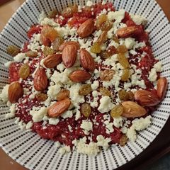 Gajar ka halwa A picture of Gajar ka halwa.