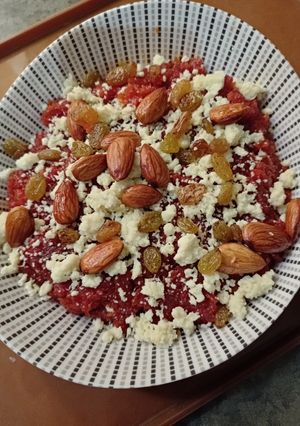 A picture of Gajar ka halwa.