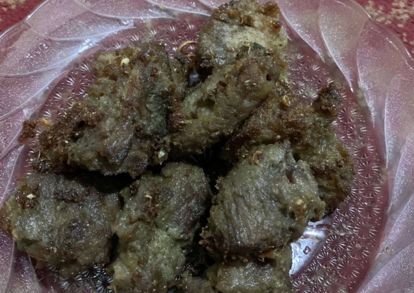 Resep Gepuk Daging Sapi Bumbu Ketumbar Anti Gagal
