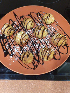 Una foto de PROFITEROLES DE CREMA, TRADICIONALES 🥰