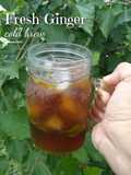 Fresh Ginger Cold Brew