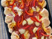 Gambar mozarella pepperoni