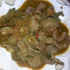 Offal's peppersoup A picture of Offal's peppersoup.