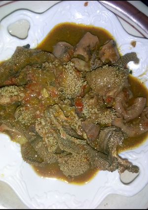 A picture of Offal's peppersoup.