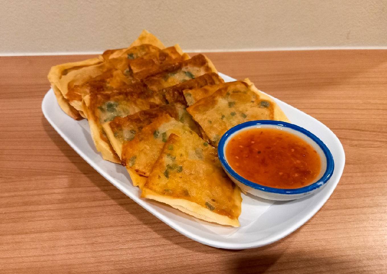 Lumpia udang Thailand - Popia kung (ปอเปี๊ยะกุ้ง)