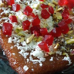 A picture of Shahi Tukra a.ke.a. Double Ka Meetha.