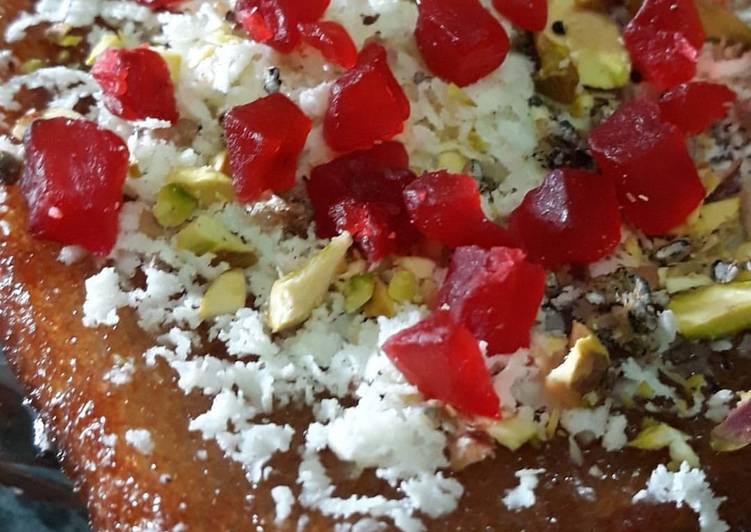 Recipe of Super Quick Homemade Shahi Tukra a.ke.a. Double Ka Meetha