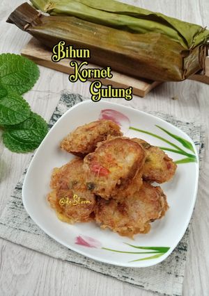 Foto resep 906. Bihun Kornet Gulung
