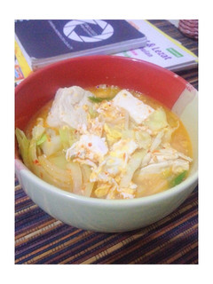 Foto resep Sundubu Jjigae (sup tahu pedas) #bikinramadanberkesan