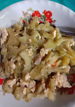 Foto resep Pare orak arik telur