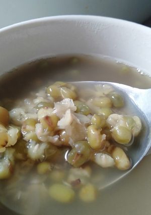 Foto resep Bubur kacang ijo masak cepat hemat gas 5:30:7