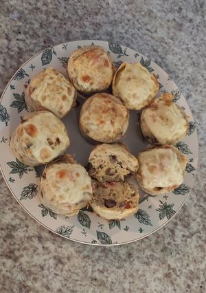 Une photo de Muffins salés aux légumes