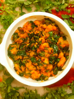 आलू मेथी की सब्जी (aloo methi ki sabzi recipe in Hindi) रेसिपी मुख्य फोटो
