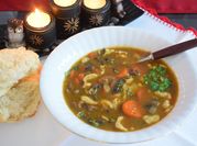 A picture of parsnip soup