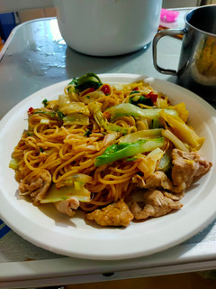 什錦炒義大利麵 的食譜成品照片