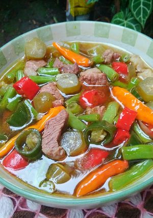 Foto resep Asem asem daging sapi