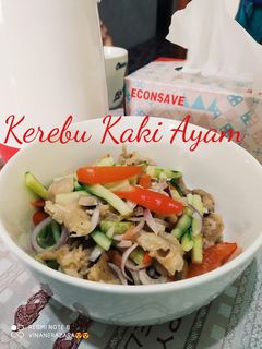 Gambar Kerabu Kaki Ayam