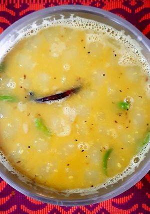 পেঁপে দিয়ে মুগ ডাল রেসিপির প্রধান ছবি