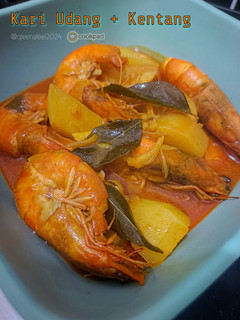 Gambar Kari Udang Dengan Kentang
