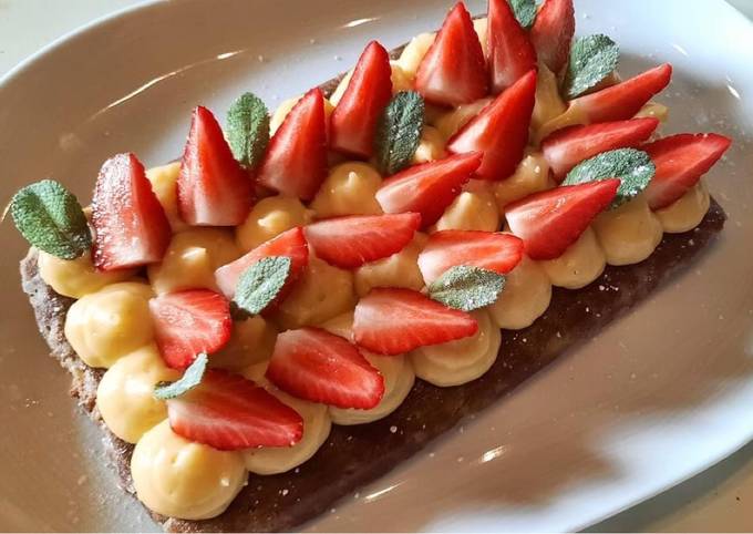 Tarte citron spĂ©culos fraises đ