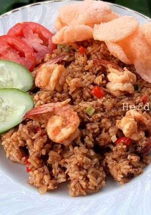 Foto resep Nasi Goreng Udang
