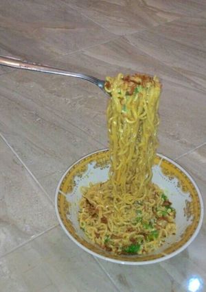 Foto resep Flying Noodle (mie terbang)