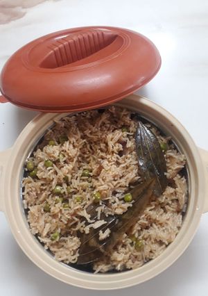 A picture of Sindhi pulav.