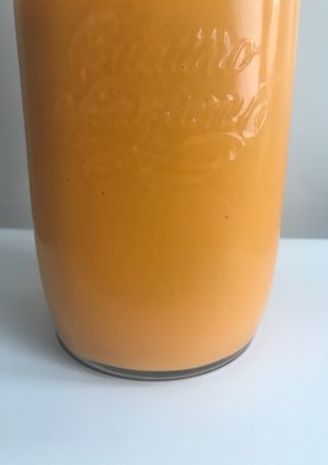 Una foto de Gazpacho de zanahoria 🥕