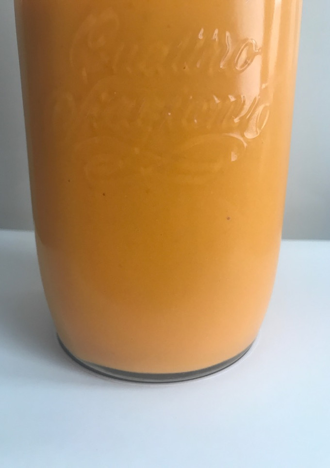 Una foto de Gazpacho de zanahoria 🥕