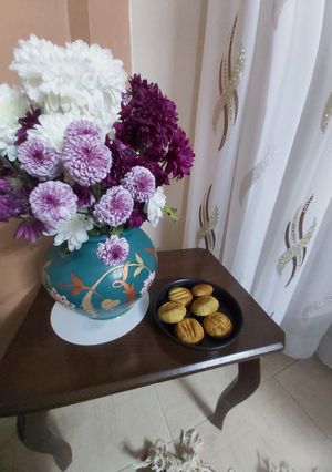 عکسی از دستور کوکی با کره پسته (کوکی شماره ۵) خوشمزه،مقوی،رژیمی