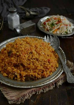 صورة لوصفة برغل بالبندورة