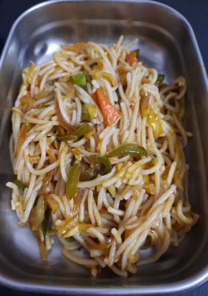 A picture of Vegetable Chowmin.
