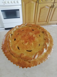 Tk amerikai meggyes pite recept fotója