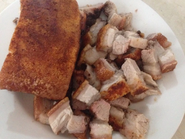 Cara Mudah Membikin Resep Siobak/ crispy pork belly yang Lezat Sekali Anti Ribet, Lezat