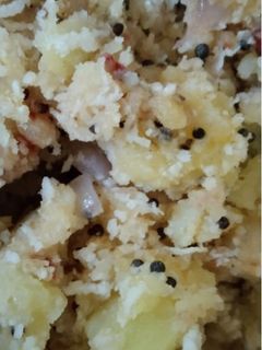 உருளைக்கிழங்கு பொடிமாஸ் செய்முறை முக்கிய புகைப்படம்