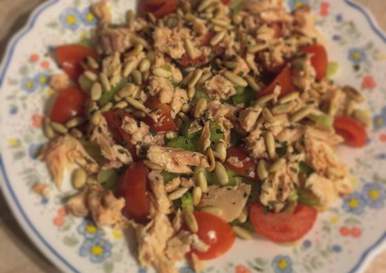 Insalata di salmone