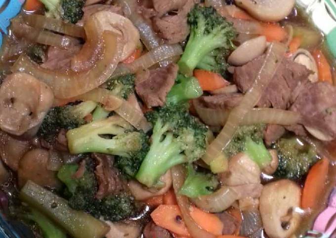 Ternyata ini lho! Bagaimana cara buat Capcay lada hitam yang gurih