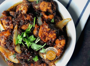 Gambar Ayam Masak Kicap Lada Hitam