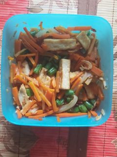 Foto resep Tumis Wortel Buncis Tahu